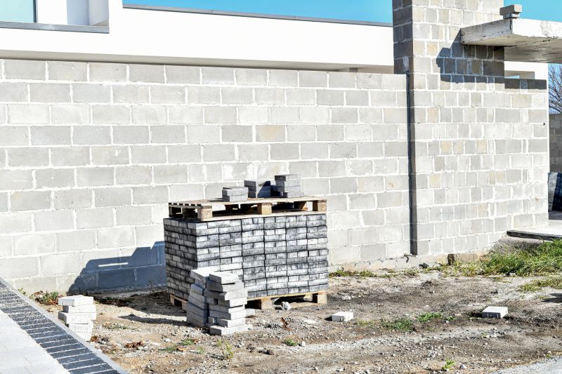 Brick Fence Installation in West Hartford, CT