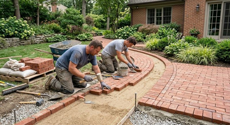 Brick Landscaping Service in Providence, RI