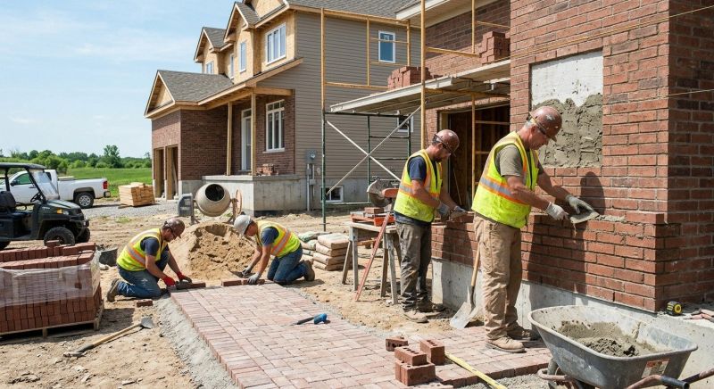 Deck Masonry Installation in West Hartford, CT