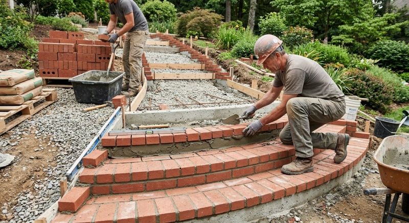 Deck Masonry Installation in Worcester, MA