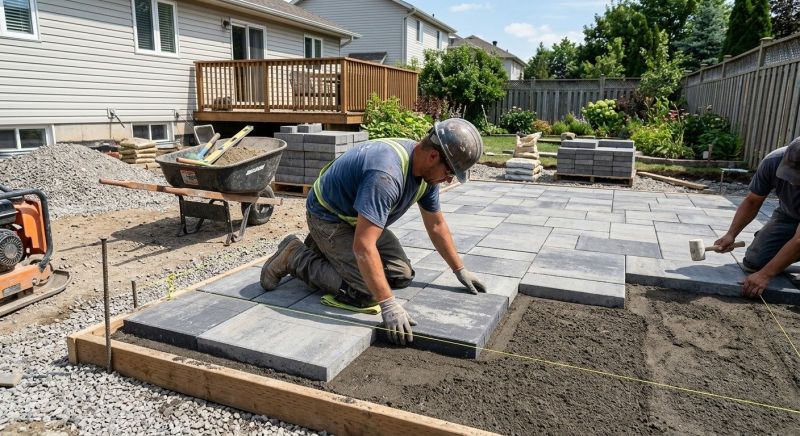 Patio Pavers Construction in Fairfield County, CT